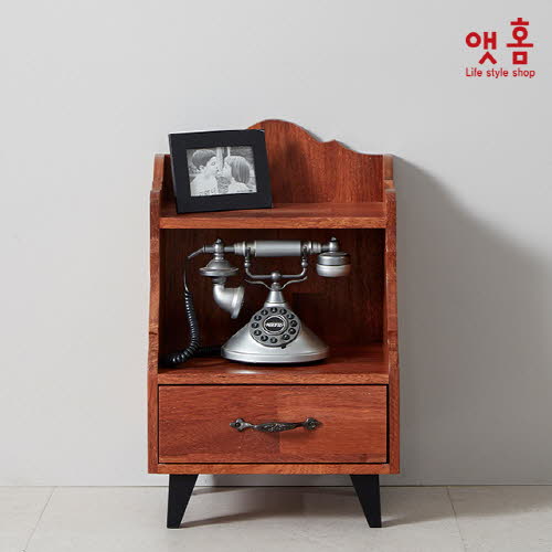 앳홈 앤티크 수납 협탁