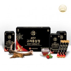 고려홍삼중앙회 6년근 고려홍삼정 원데이녹용홍삼스틱 10ml*30포