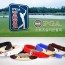 PGA TOUR 스포츠 밴드_실버 (밴드색상_블랙,화이트,레드,블루,브라운,바이올렛)
