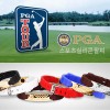 PGA TOUR 스포츠 밴드_핑크골드 (밴드색상_블랙,화이트,레드,블루,브라운,바이올렛)