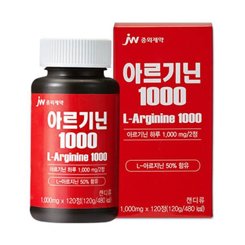 중외제약 L-아르기닌 캔디류 120정