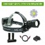 XHP70.2 LED 최강버전 4900루멘 헤드랜턴 D17 보호회로배터리3개