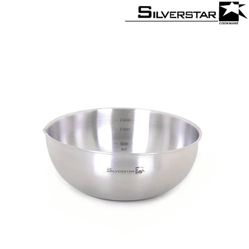 실버스타 퓨어 스텐믹싱볼 소-20cm