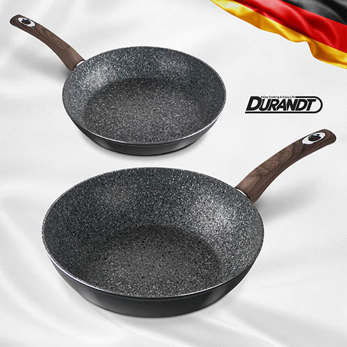 듀란트 IH 그라나이트 후라이팬 2종(후라이팬28cm+궁중팬28cm)