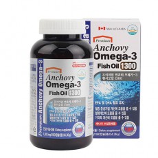 캐나다 프리미어 엔쵸비 오메가-3 피쉬오일1300 (1,302mg X 180캡슐 / 6개월分)/2020년 9월 8일까지