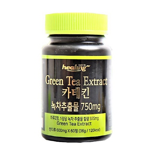 힐링 카테킨녹차추출물750 36g(600mgx60정)