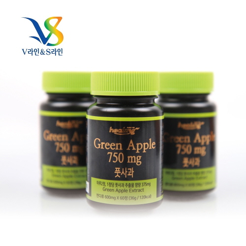 힐링 풋사과750mg 36g(600mgx60정)