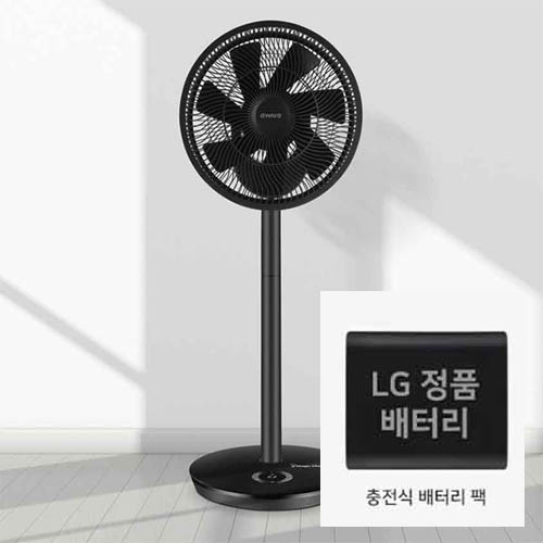 매직쉐프 DC모터 유무선 서큘레이터 선풍기 MEAC-Y02GB+배터리팩