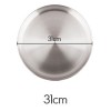 플라이토 국산 원형 스텐레스 다용도 쟁반 31cm