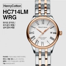 헨리코튼 2019년 신상품 손목시계 정품 HC714LM-WRG