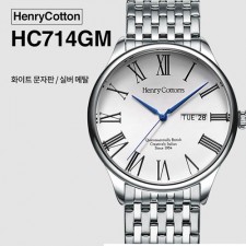 헨리코튼 2019년 신상품 손목시계 정품 HC714GM