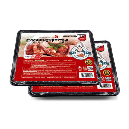 조선양념돼지갈비 670g+670g