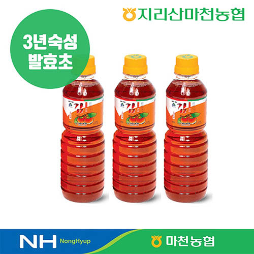 마천농협 지리산 감식초0.5ℓX3개