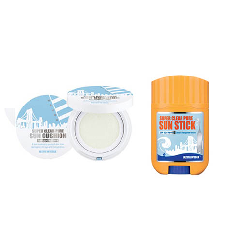 메이뉴욕 슈퍼클리어 퓨어 선스틱울트라 + 선쿠션10g