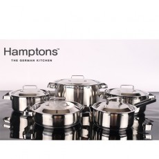 [Hamptons] 독일 햄튼 트라움 냄비 5종 10p 16cm 편수,18cm 양수,20cm 양수,20cm 전골,24cm 양수 TRAUM-10P-B