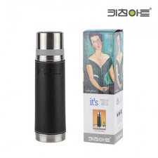 키친아트 가죽 보온병500ml