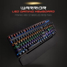 엑토 워리어 LED 게이밍 키보드 KBD-57