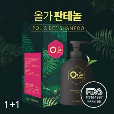 올가판테놀 폴리스비 천연 탈모 완화 샴푸 300ml + 300ml