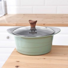 까사니 레트로 세라믹 양수냄비 20cm