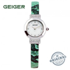 [GEIGER] 가이거 여성 가죽 시계 GE373_WTGN