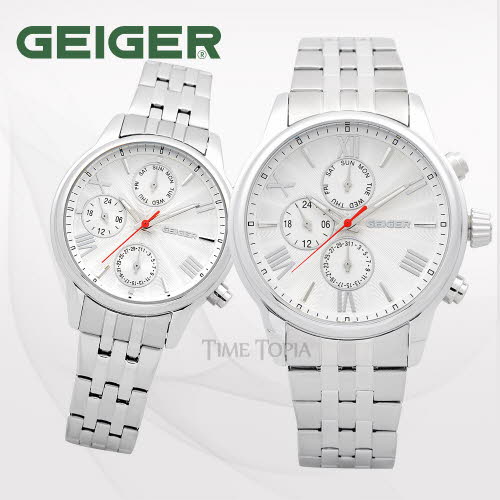 [GEIGER] 가이거 커플 메탈 시계 GE1142_WSS
(남,여 택1)