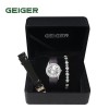 [GEIGER] SET 가이거 여성 메탈 시계  GE61128_WT