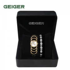 [GEIGER] SET 가이거 여성 메탈 시계  GE61140_GD