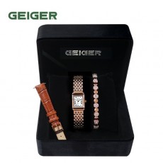[GEIGER] SET 가이거 여성 메탈 시계 GE61190_RG