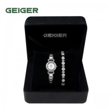 [GEIGER] SET 가이거 여성 메탈 시계 GE61197_WT