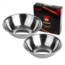 [Kassel] 카셀 국내생산 퓨어스텐 다용도볼 2종세트 (26cm+28cm)