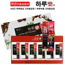 고려홍삼 하루락60포(홍삼스틱30포+녹용스틱30포)