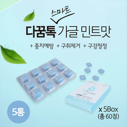 다꿈톡 12정*5box  X 5통