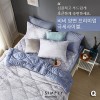 심플리홈 비비 양면 프리미엄 극세사 이불 Q + 베개커버 2
