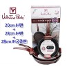 발렌티노루디 프리미엄 D세트 (20cm IH팬+28cm IH팬+28cm IH궁중팬)