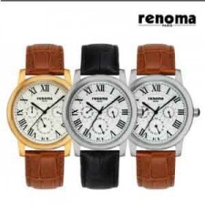 레노마 RE065 남성멀티가죽시계