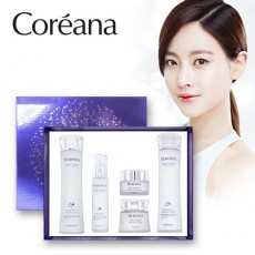 코리아나 헤로니아 하이드라 솔루션 듀얼 프리 스킨케어 세트 - 5종
