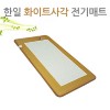 [한일생활과학]2020년형 프리미엄 5T 화이트사각 전기매트 싱글(1000*2000mm)