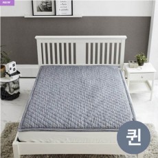 [더조은잠] 마이크로모달 온열DC 탄소섬유매트 퀸 웨이브블루