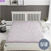 [더조은잠] 마이크로모달 온열DC 탄소섬유매트 싱글 웨이브핑크