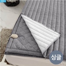 [더조은잠] 마이크로모달 온열DC 탄소매트 전용커버 싱글 그레이