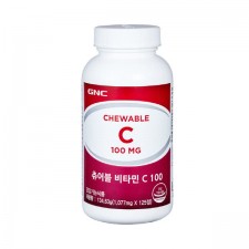 GNC 츄어블비타민C 100 (125정)
