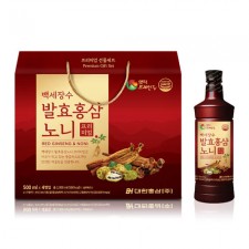 백세장수 발효홍삼노니 프리미엄 500ml * 4병