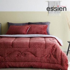 에씨앙 모니카 극세사 이불(SS) 1P + 패드(S) 1P + 베개커버 1P 3종세트 챠콜,와인 택1