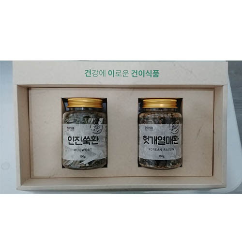 [건이식품]인진쑥환150g+헛개열매환150g