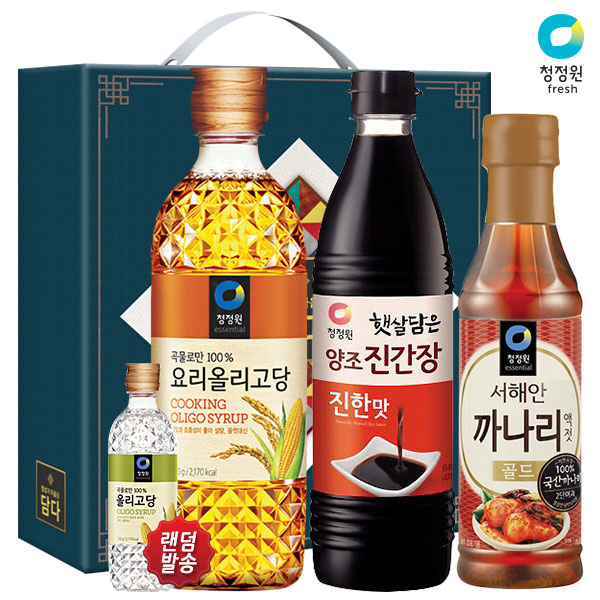 청정원 올리고당700 진간장 까나리액젓(3종)