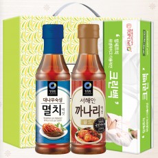 청정원 멸치액젓 까나리액젓 크린백(3종)