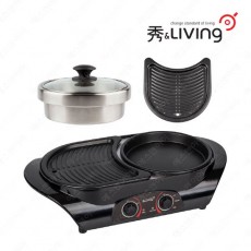 수앤리빙 3 in 1 멀티 전기 그릴 SK-J440