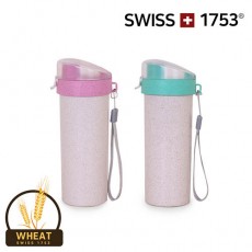 스위스 1753 친환경 밀 텀블러 400ml Ⅹ 2개(핑크1+블루1)