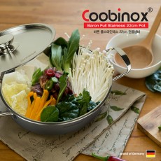 [쿠비녹스] 바론 풀스텐 22cm 전골냄비 (CO-12-04)