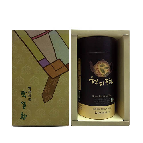 [M22-233]전통식품명인 제54호_서민수 차(茶)명인 현미녹차 100g